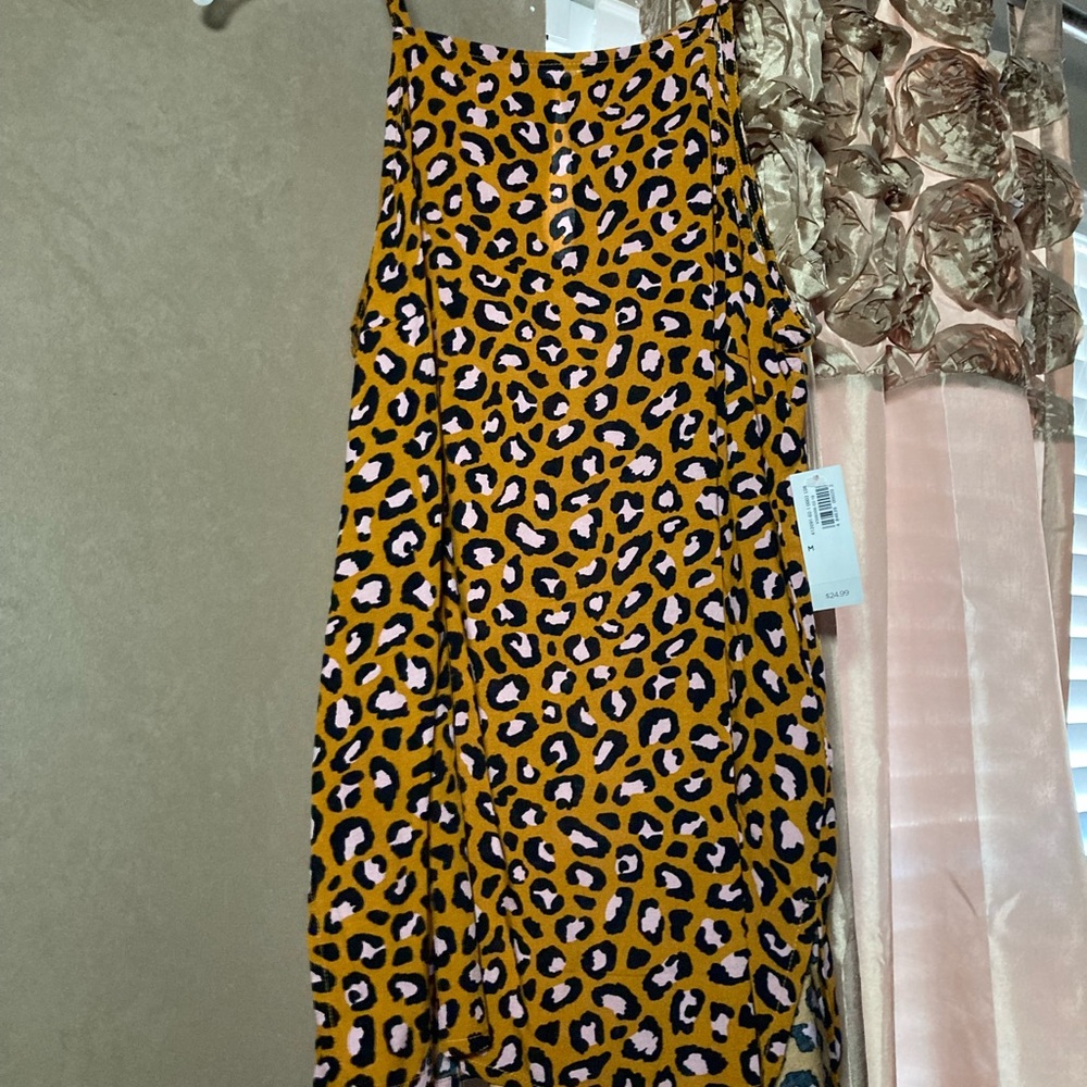 Leopard print Old Navy tank top